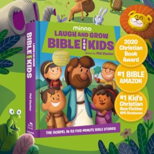 Bible Story Coloring and Activity Book - Laugh and Grow Bible for Kids: The Gospel in 52 Five-Minute Bible Stories