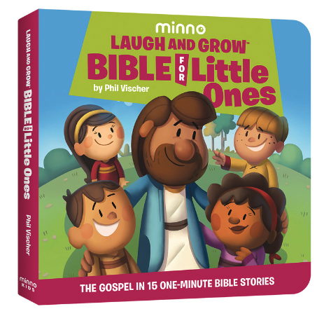 Laugh and Grow Bible for Kids: The Gospel in 52 Five-Minute Bible Stories - Minno